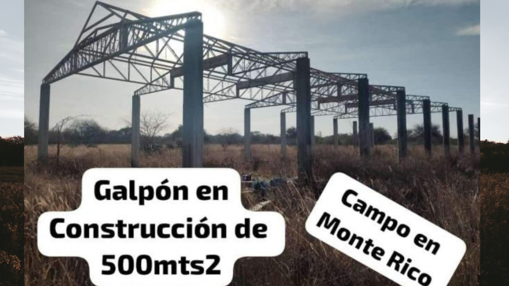 Venta Campo de 255Ha En Termas De Rio Hondo- Ruta 52 KM 15