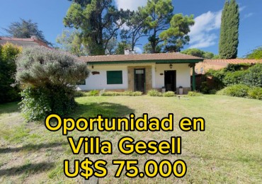 CASA 4 AMBIENTES BARRIO NORTE ( OPORTUNIDAD  ) VILLA GESELL 
