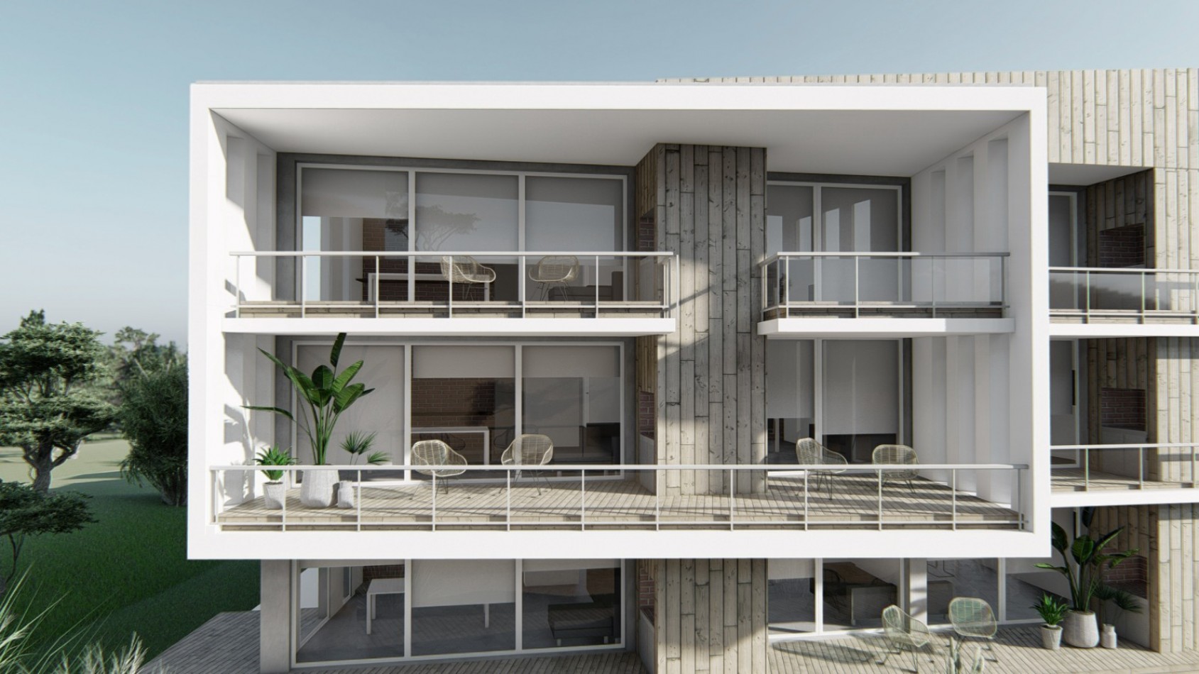 Venta de dpto 2 y 3 amb. en pozo - Complejo Cefiro - Av.1 y Paseo 148 - Villa Gesell