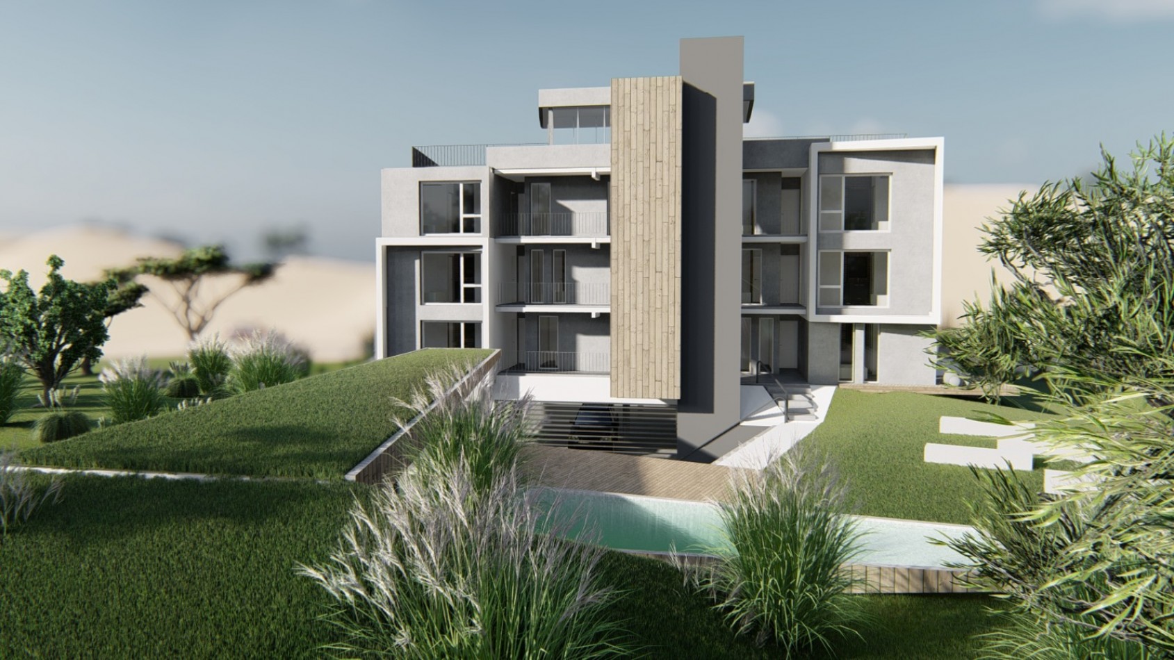 Venta de dpto 2 y 3 amb. en pozo - Complejo Cefiro - Av.1 y Paseo 148 - Villa Gesell