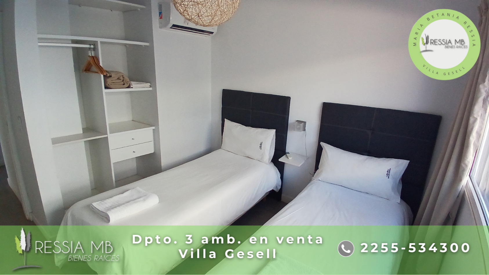 Venta de dpto. 3 amb - Av. costanera y Paseo 150 - Complejo Espacio Marina - Villa Gesell