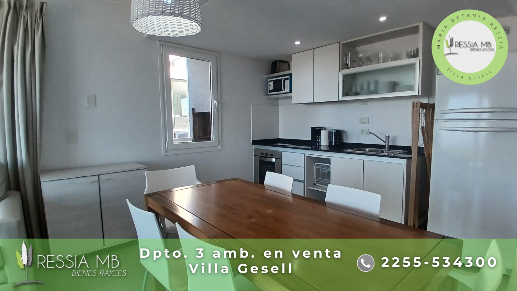 Venta de dpto. 3 amb - Av. costanera y Paseo 150 - Complejo Espacio Marina - Villa Gesell