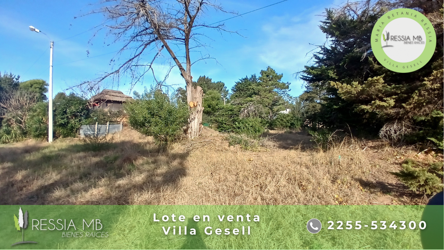 LOTE UNIFAMILIAR EN VENTA - EXCELENTE UBICACION - VILLA GESELL