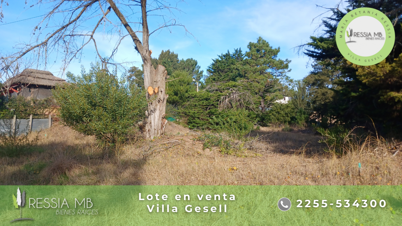 LOTE UNIFAMILIAR EN VENTA - EXCELENTE UBICACION - VILLA GESELL