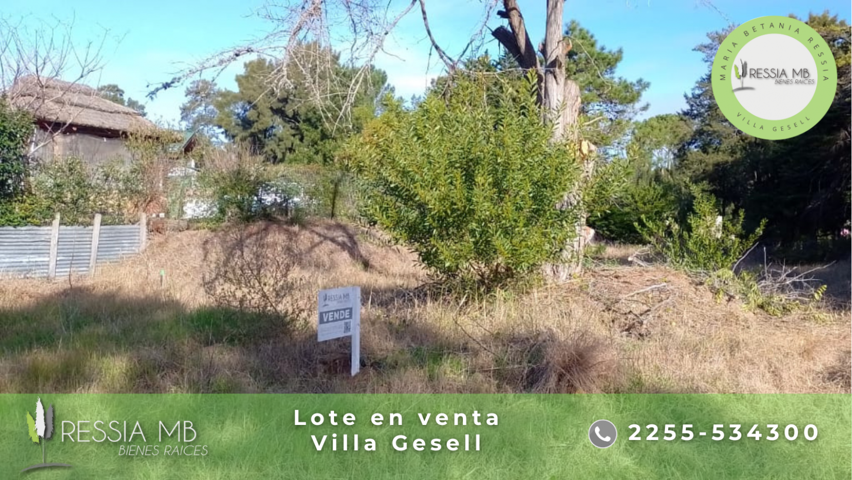 LOTE UNIFAMILIAR EN VENTA - EXCELENTE UBICACION - VILLA GESELL