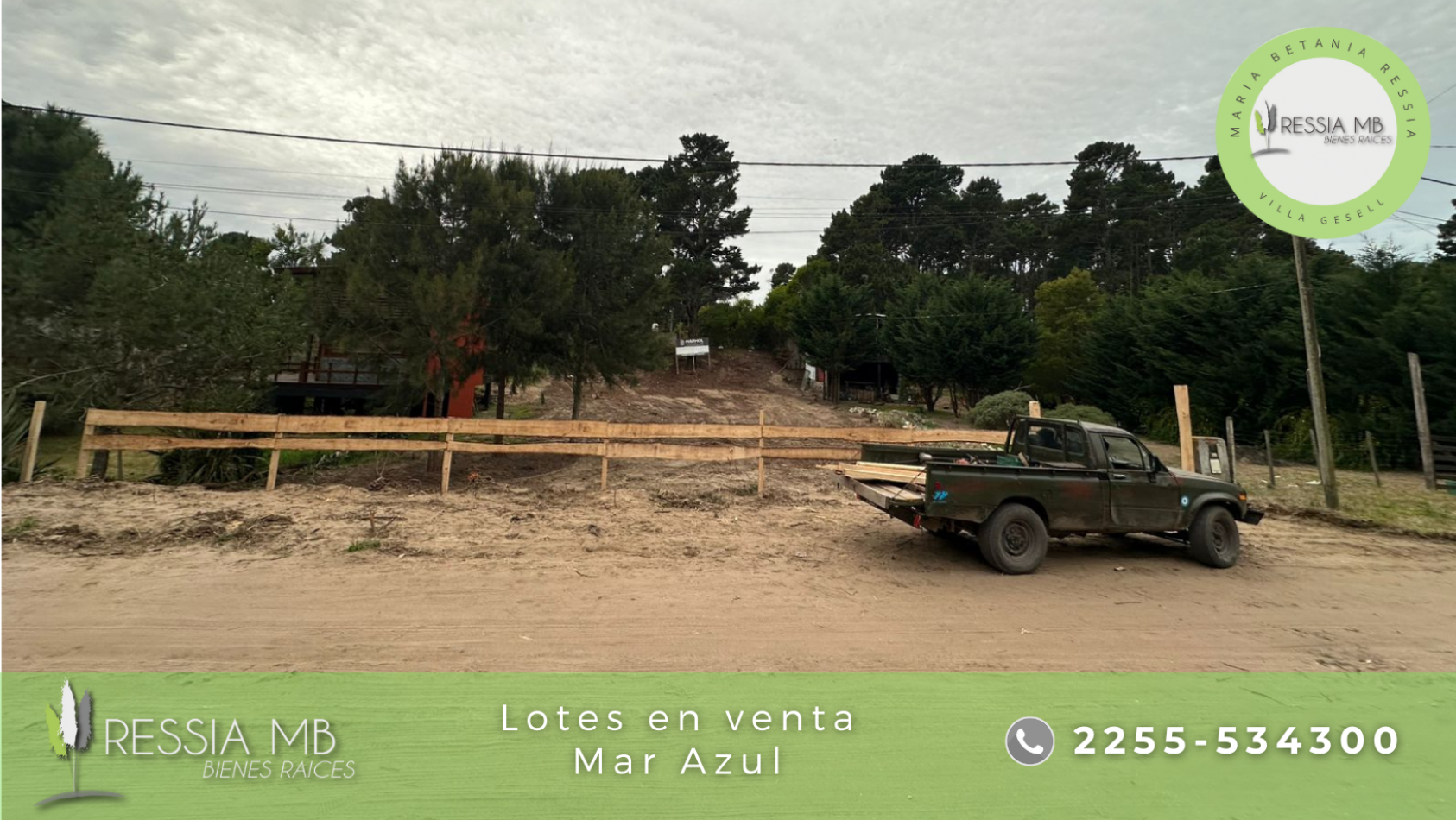 Venta de 2 lotes juntos o separados - Calle 41entre Nechochea y Miramar - Mar Azul