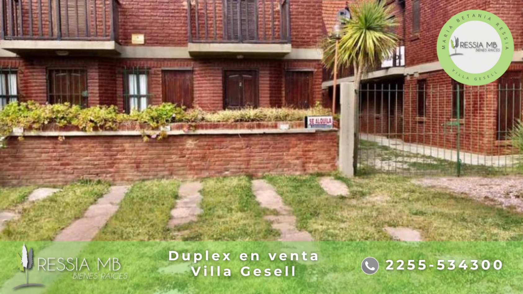 Duplex en venta - COMPLEJO TOBA VI - Av.1 entre 115 y 116 - Villa Gesell