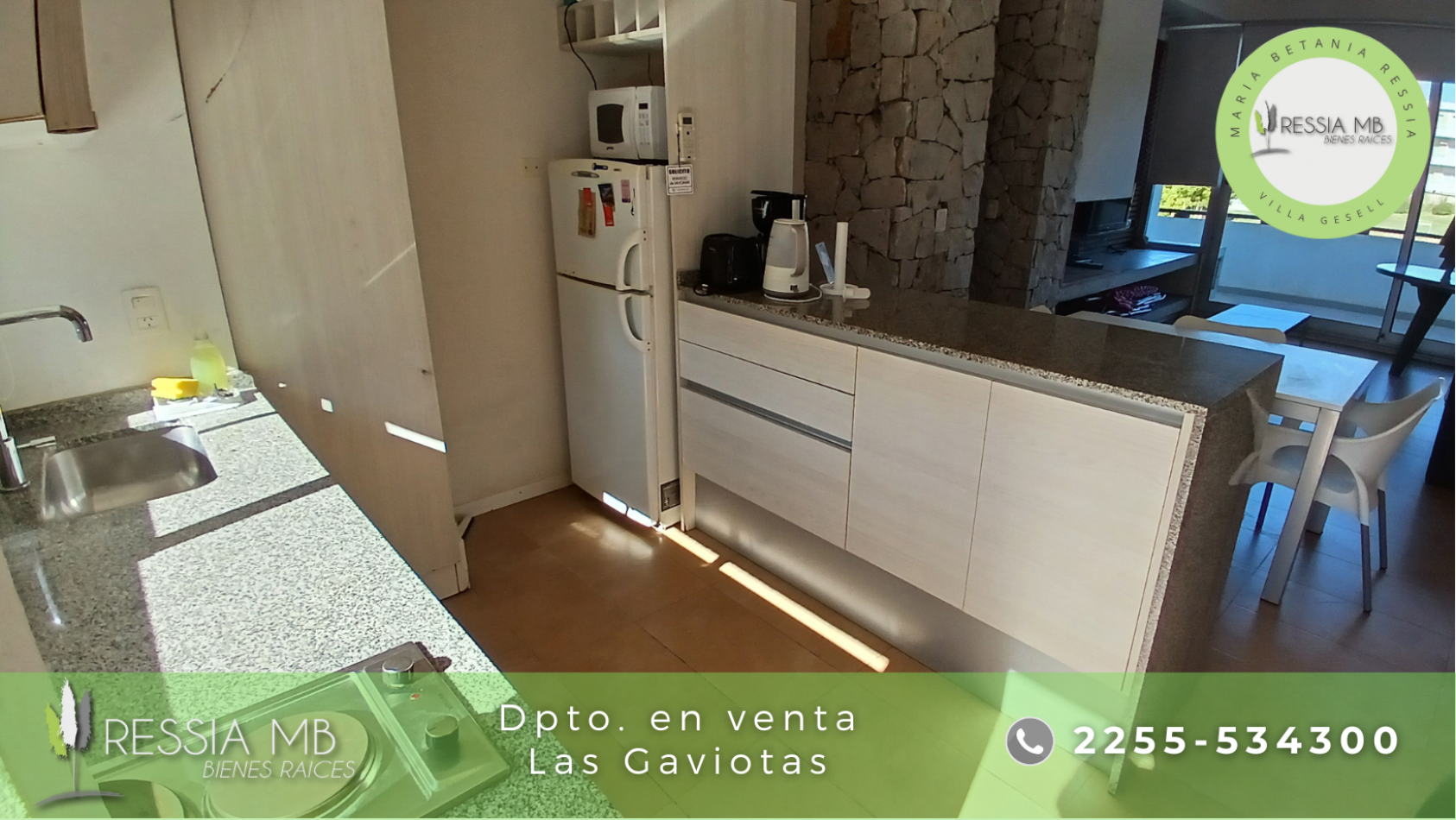 Dpto. en venta - 2 amb. en 2° piso - COMPLEJO PUNTA 30 - Calle 30 y Punta del Este - Las Gaviotas