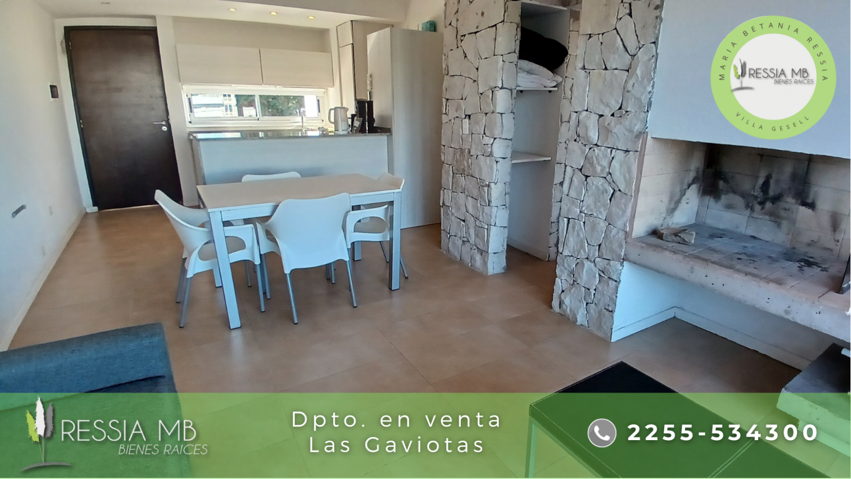 Dpto. en venta - 2 amb. en 2° piso - COMPLEJO PUNTA 30 - Calle 30 y Punta del Este - Las Gaviotas