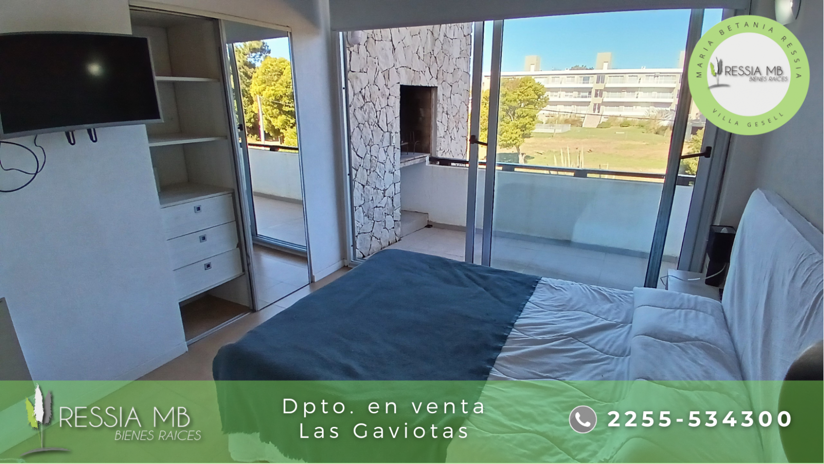 Dpto. en venta - 2 amb. en 2° piso - COMPLEJO PUNTA 30 - Calle 30 y Punta del Este - Las Gaviotas