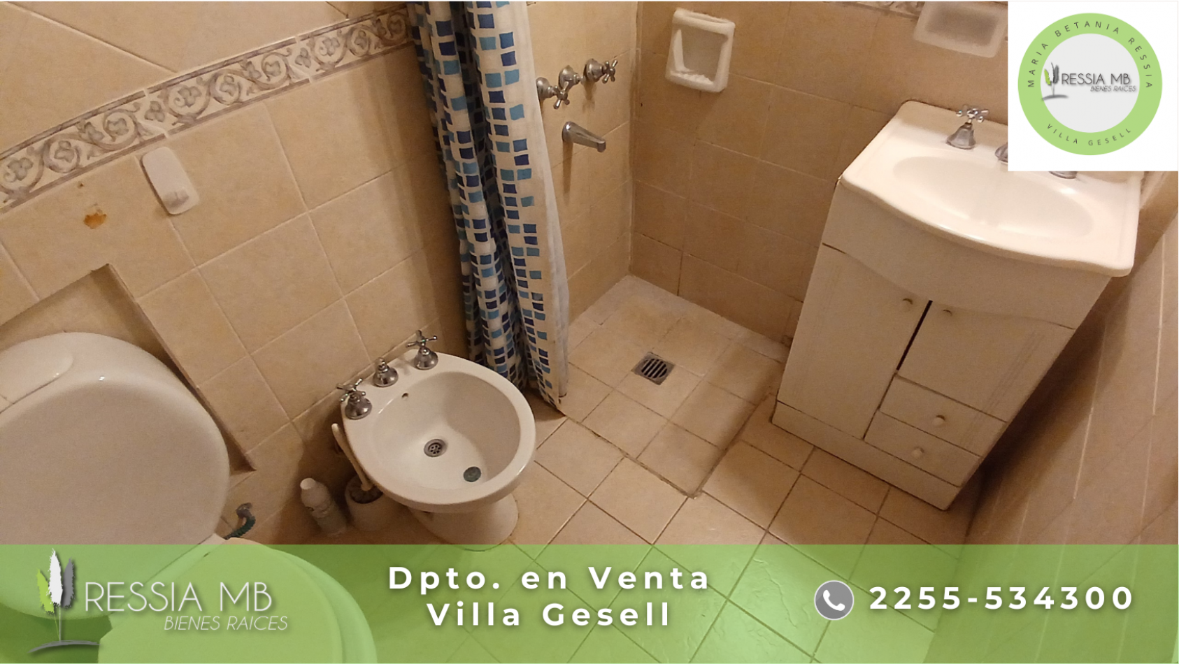 Dpto. en venta -  2 ambientes - EDIFICIO PUNTO Y APARTE - Av. 1 entre 110 y 111 - Villa Gesell