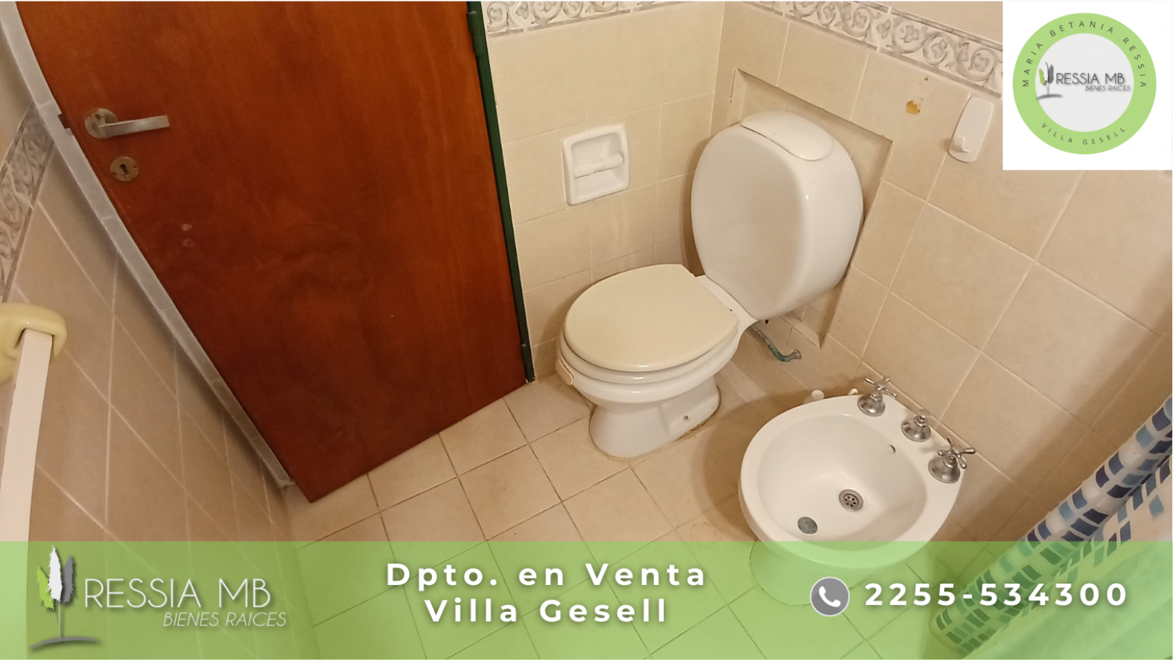 Dpto. en venta -  2 ambientes - EDIFICIO PUNTO Y APARTE - Av. 1 entre 110 y 111 - Villa Gesell