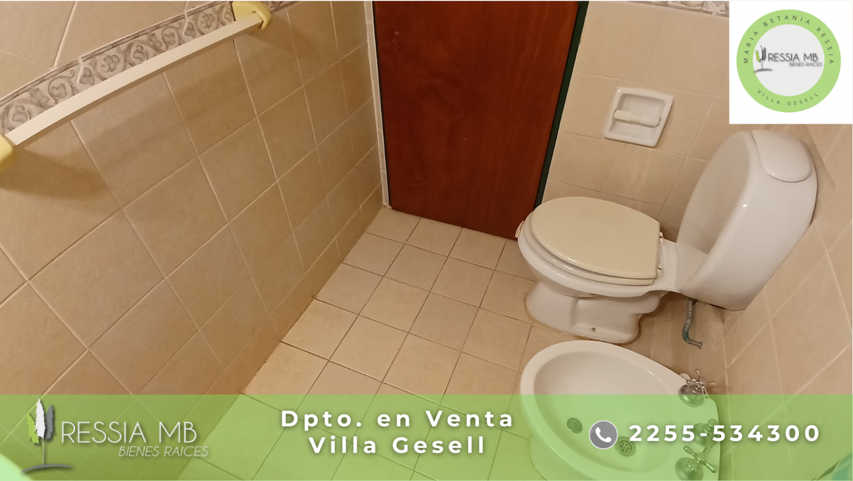 Dpto. en venta -  2 ambientes - EDIFICIO PUNTO Y APARTE - Av. 1 entre 110 y 111 - Villa Gesell