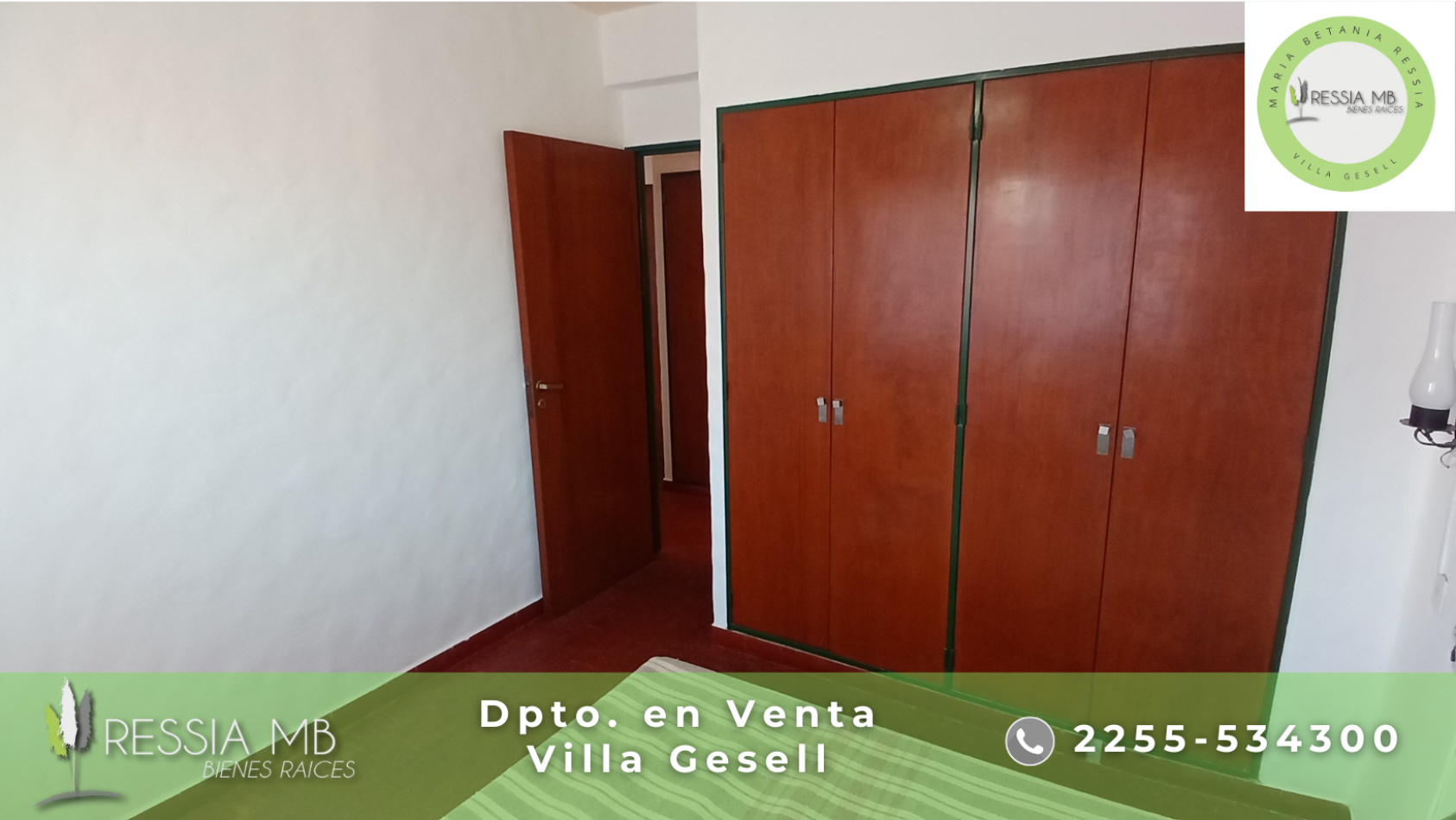 Dpto. en venta -  2 ambientes - EDIFICIO PUNTO Y APARTE - Av. 1 entre 110 y 111 - Villa Gesell