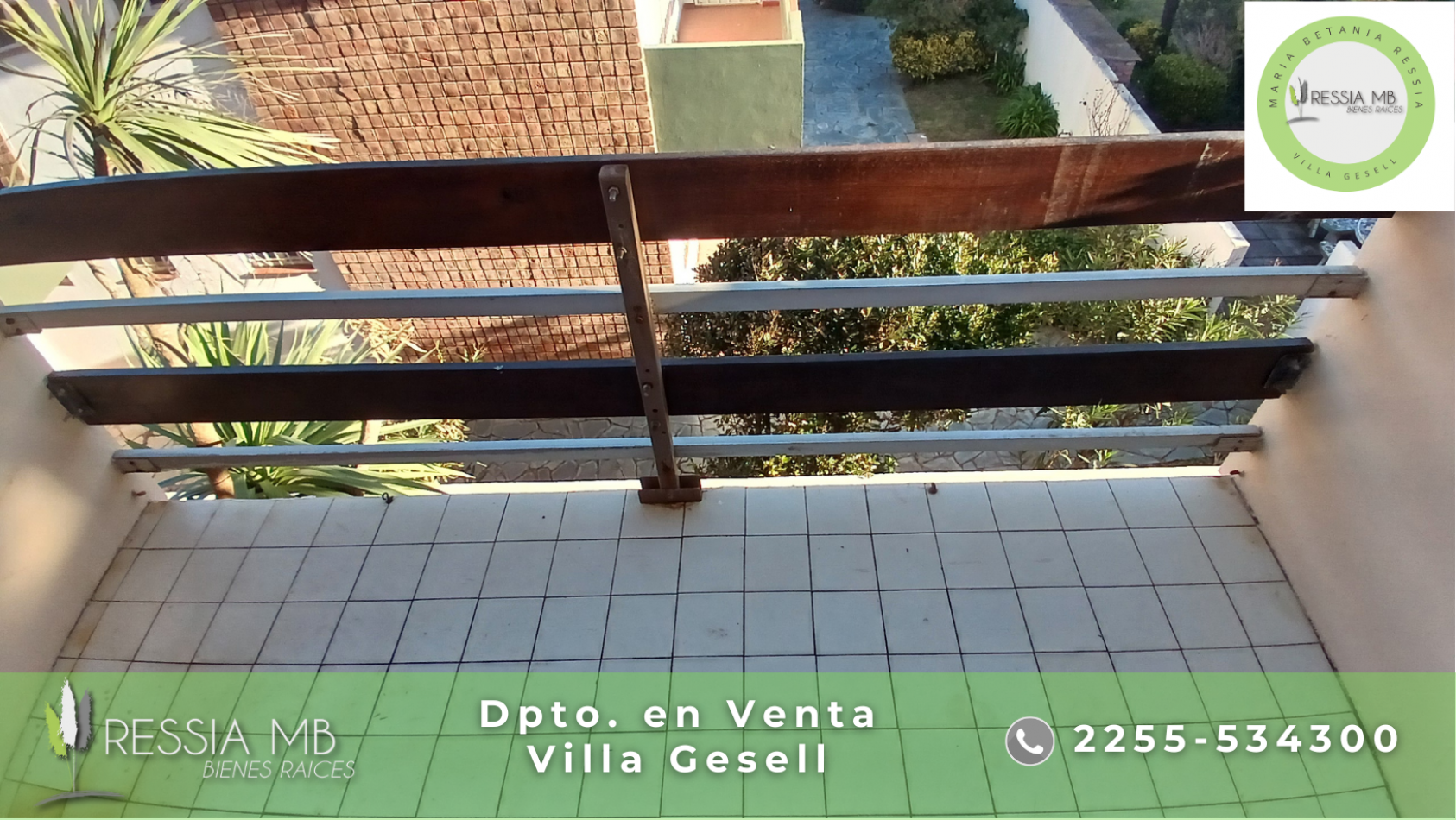 Dpto. en venta -  2 ambientes - EDIFICIO PUNTO Y APARTE - Av. 1 entre 110 y 111 - Villa Gesell