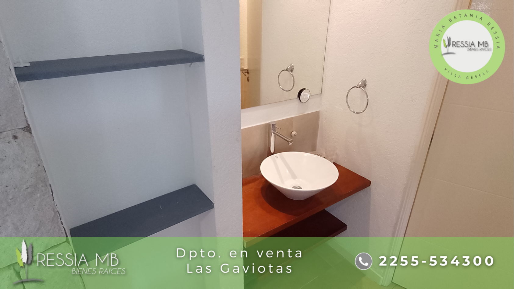 Dpto. en venta - 2 amb. en PB - COMPLEJO PUNTA 30 - Calle 30 y Punta del Este - Las Gaviotas