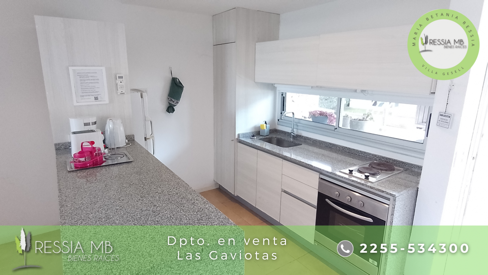Dpto. en venta - 2 amb. en PB - COMPLEJO PUNTA 30 - Calle 30 y Punta del Este - Las Gaviotas