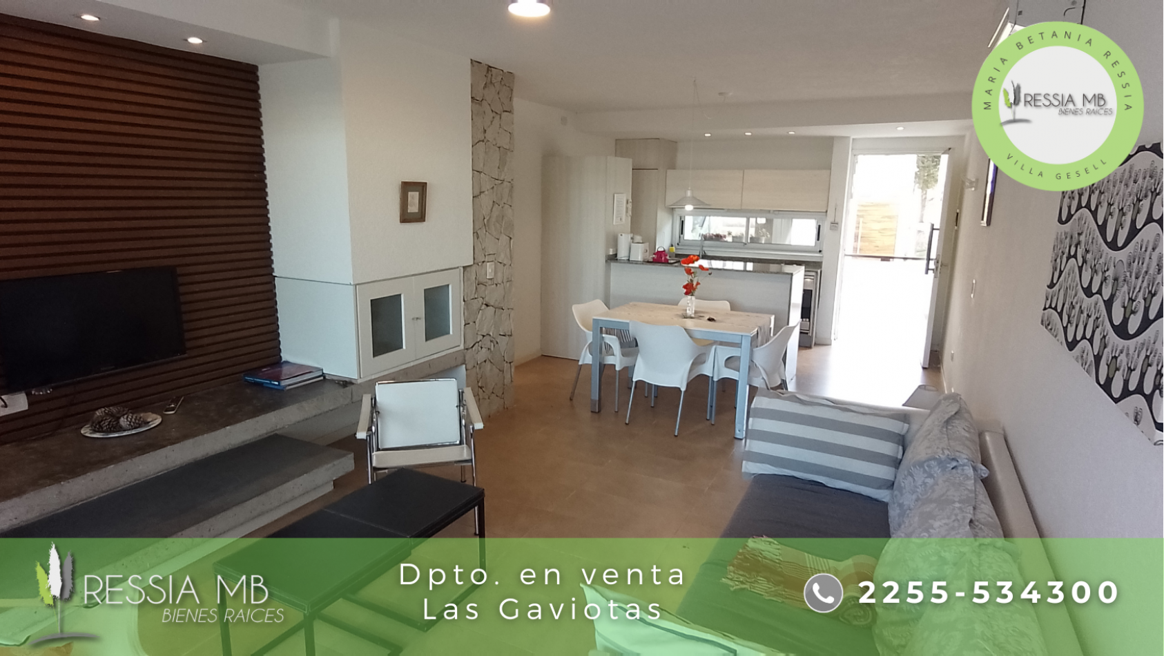 Dpto. en venta - 2 amb. en PB - COMPLEJO PUNTA 30 - Calle 30 y Punta del Este - Las Gaviotas