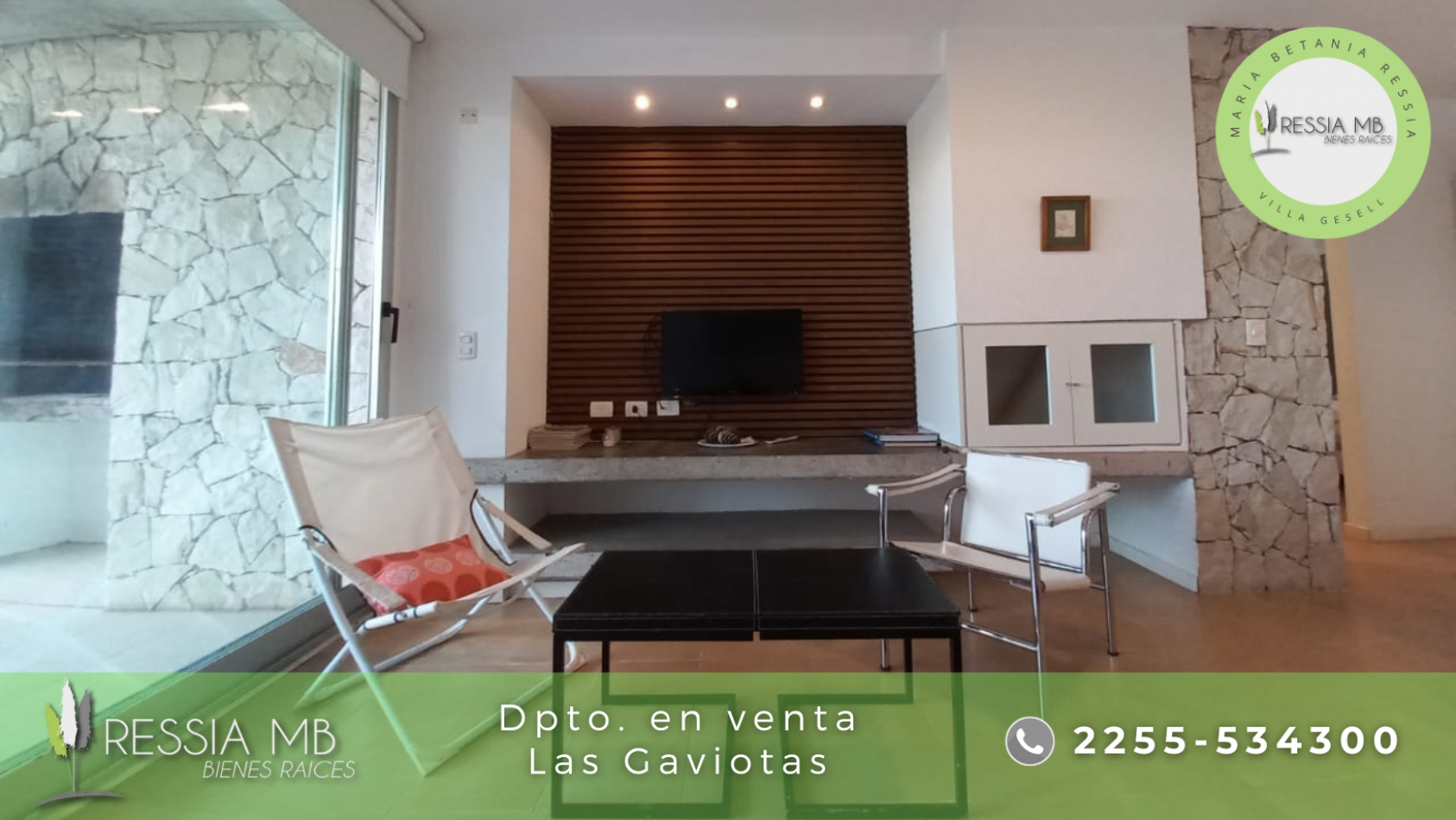 Dpto. en venta - 2 amb. en PB - COMPLEJO PUNTA 30 - Calle 30 y Punta del Este - Las Gaviotas