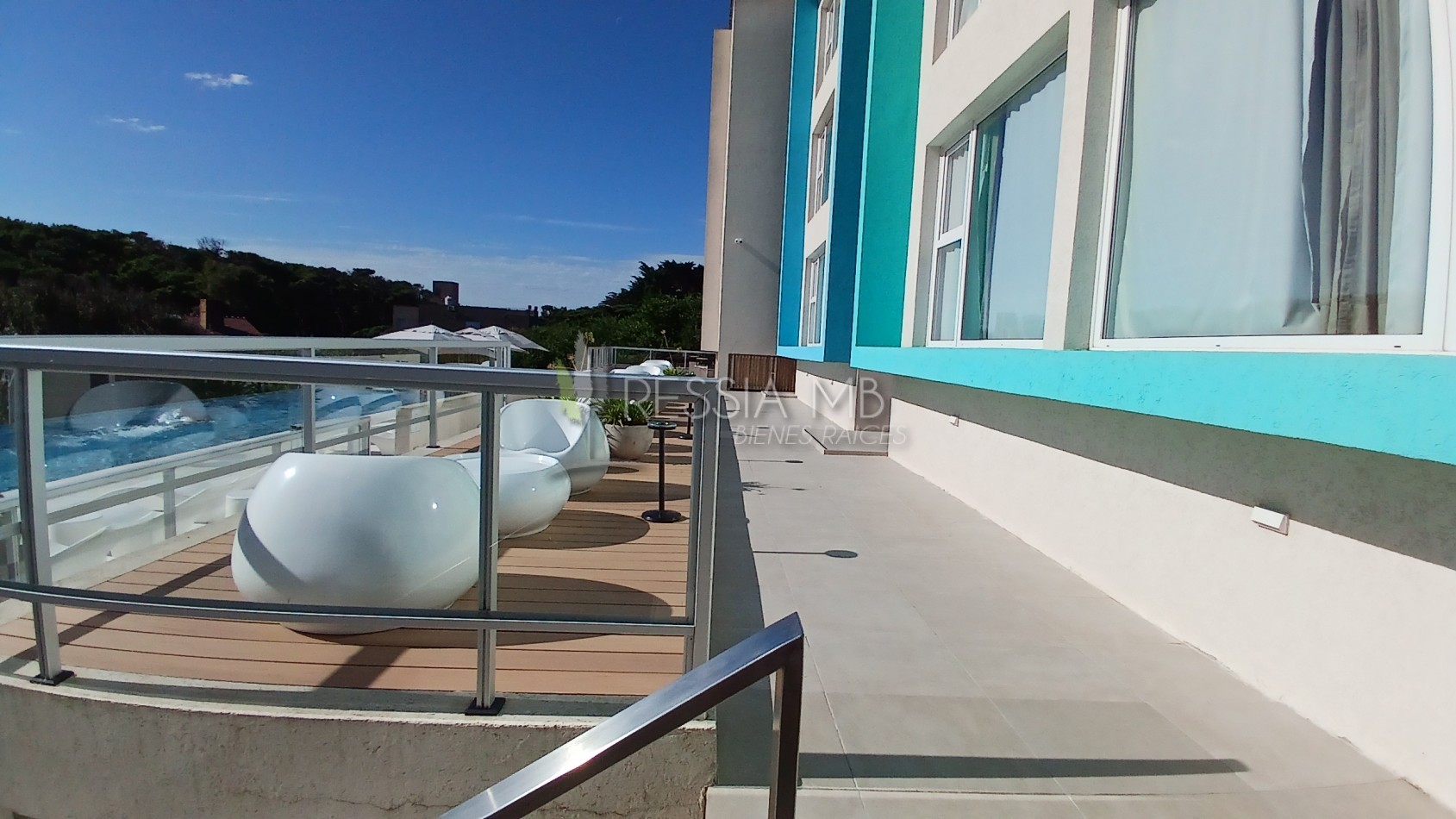 Dpto. en venta - 2 ambientes en terraza frente al mar - COMPLEJO FLOW - Las Gaviotas