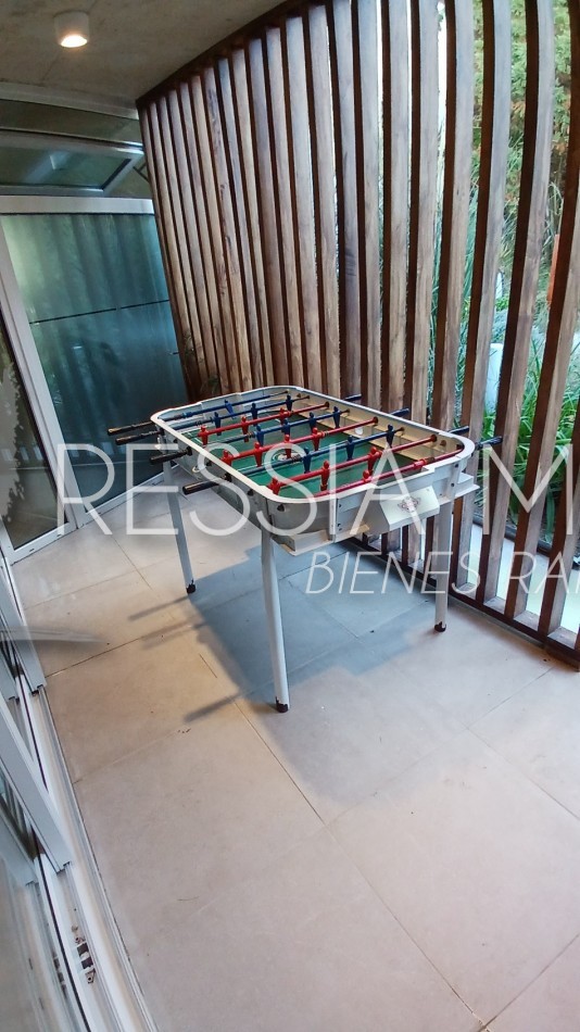Dpto. en venta - 2 ambientes en terraza frente al mar - COMPLEJO FLOW - Las Gaviotas