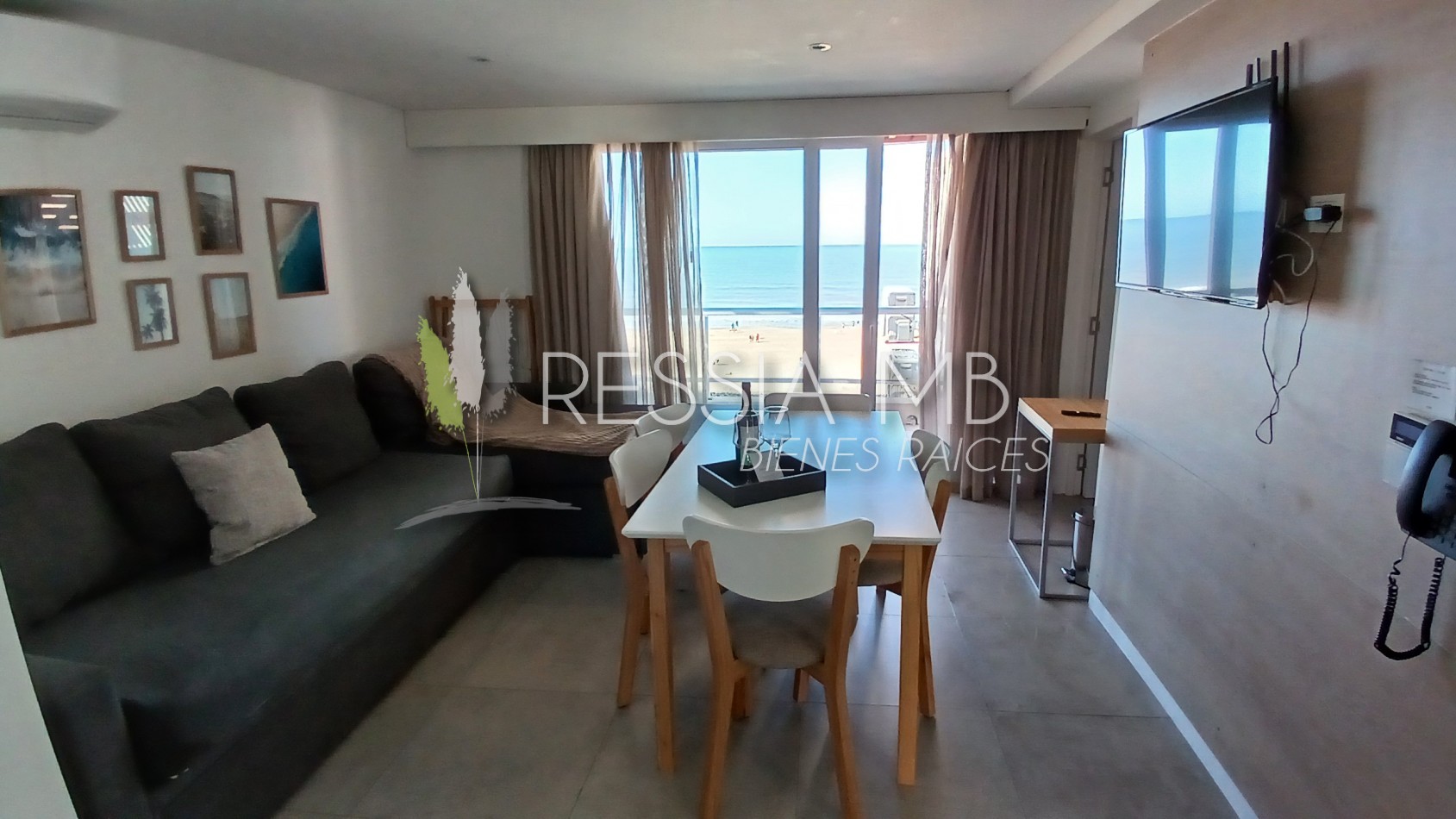 Dpto. en venta - 2 ambientes en terraza frente al mar - COMPLEJO FLOW - Las Gaviotas