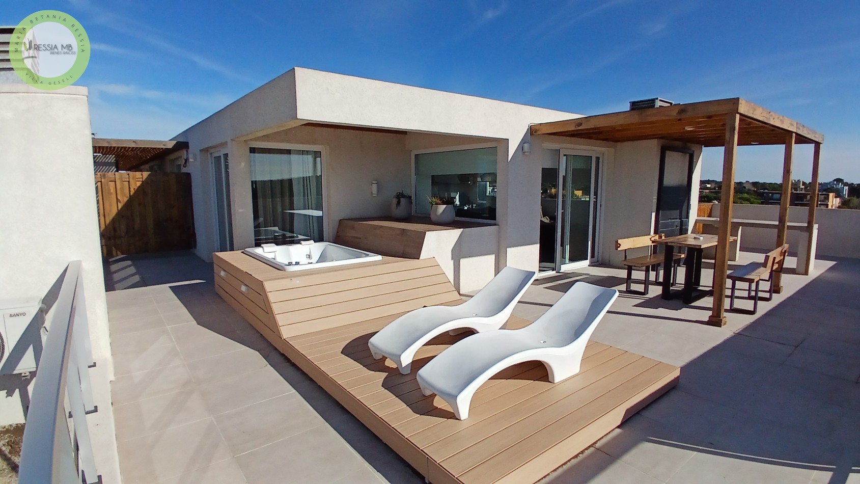 Dptos de 2 amb. en terraza premium frente al mar - Complejo FLOW - Las Gaviotas