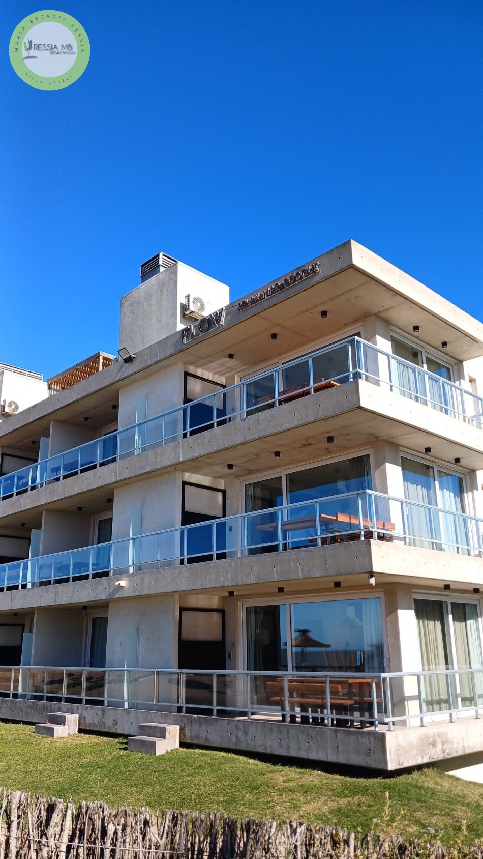 Dptos de 2 amb. en terraza premium frente al mar - Complejo FLOW - Las Gaviotas