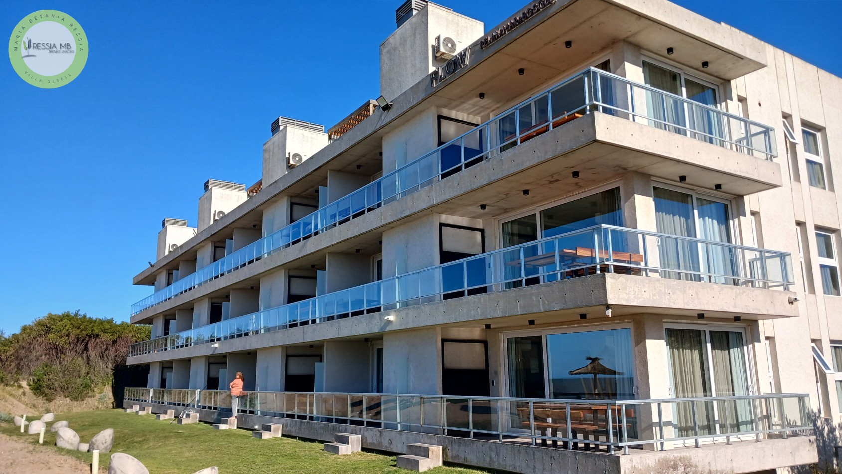 Dptos de 2 amb. en terraza premium frente al mar - Complejo FLOW - Las Gaviotas