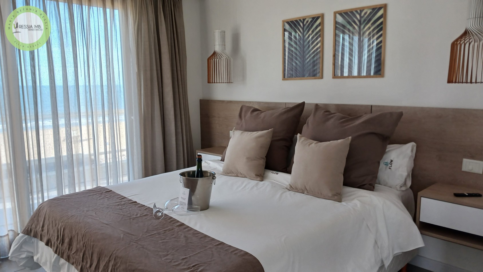 Dptos de 2 amb. en terraza premium frente al mar - Complejo FLOW - Las Gaviotas