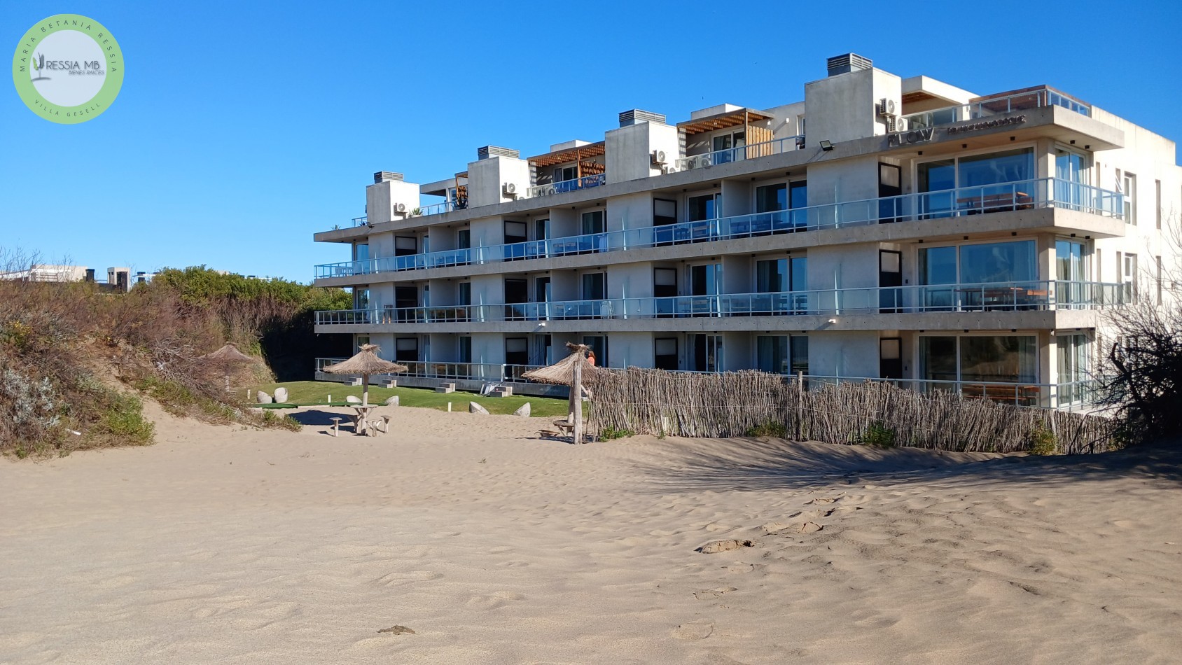 Dptos de 2 amb. en terraza premium frente al mar - Complejo FLOW - Las Gaviotas