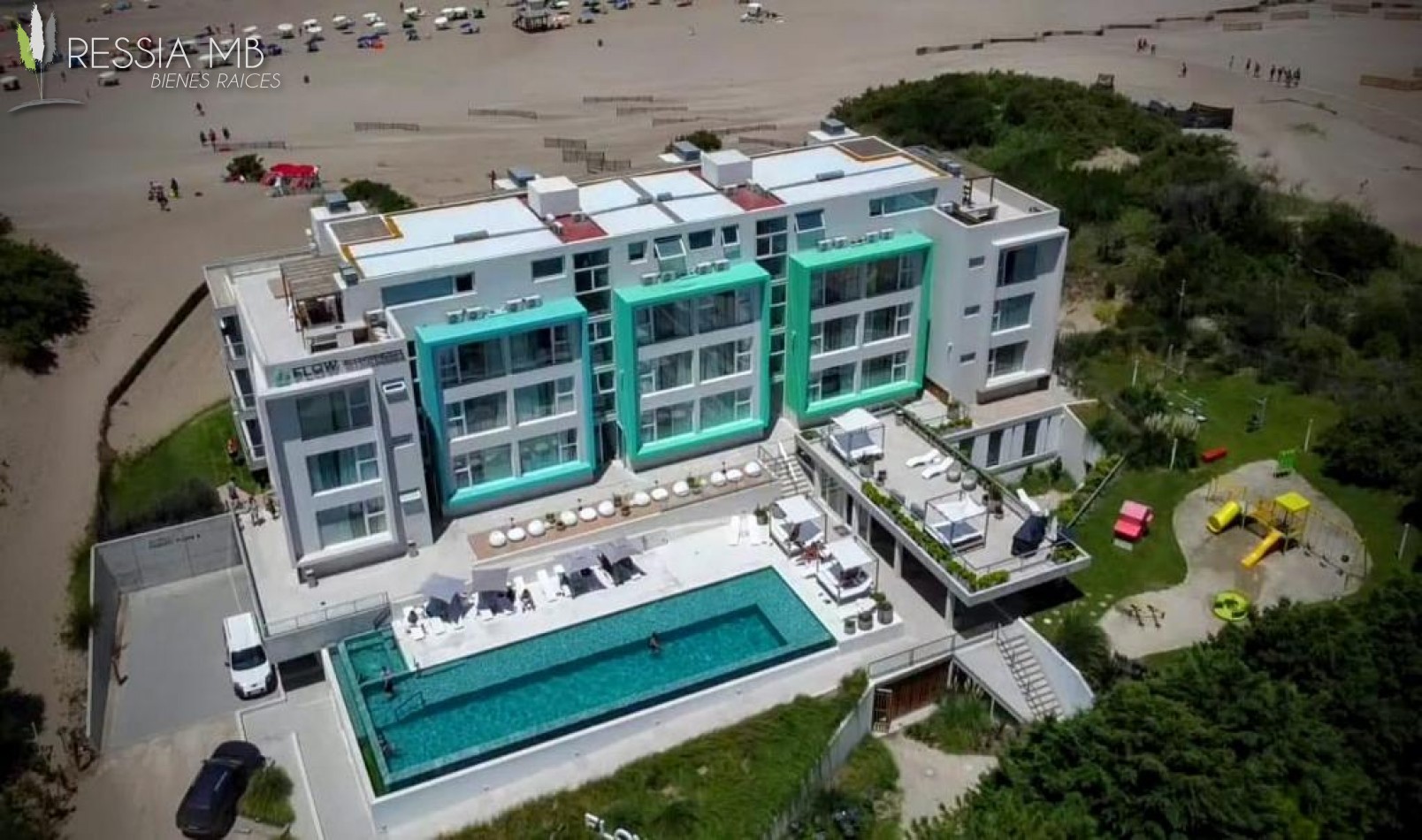 Dpto en Venta - 2 - 1° piso frente al mar - COMPLEJO FLOW - Las Gaviotas