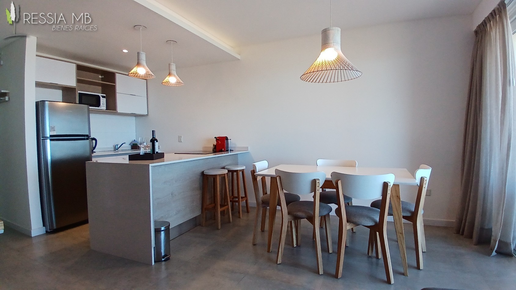 Dpto en Venta - 2 - 1° piso frente al mar - COMPLEJO FLOW - Las Gaviotas