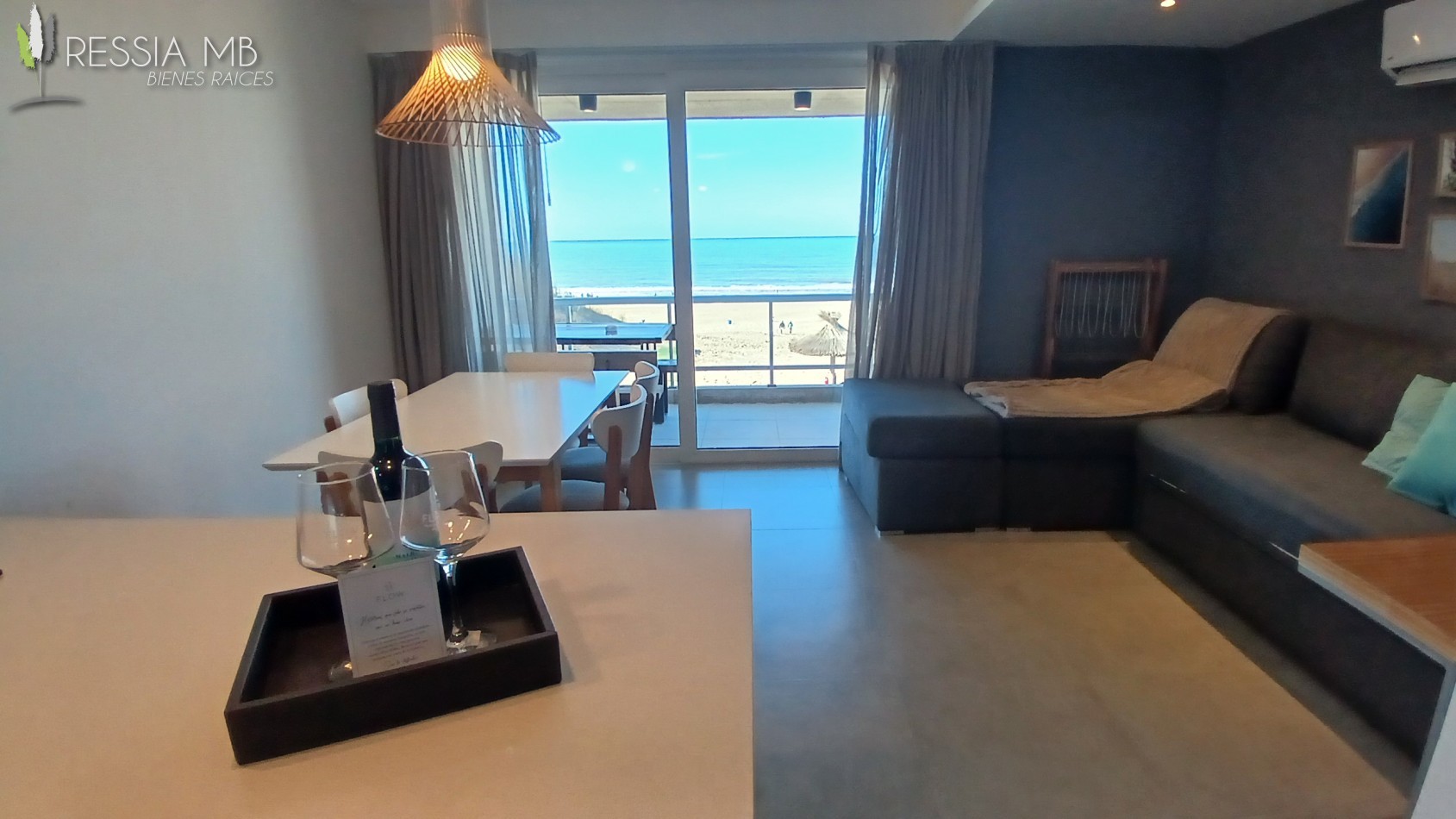 Dpto en Venta - 2 - 1° piso frente al mar - COMPLEJO FLOW - Las Gaviotas