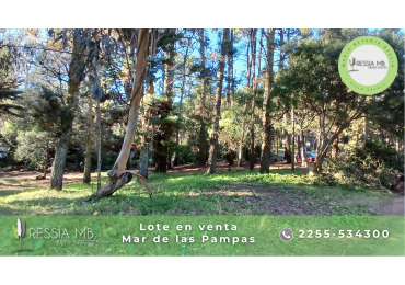 Lote en venta - 450mts - Los Alamos e/Los pinos y Chaco - Mar de las Pampas