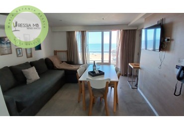 Dpto. en venta - 2 ambientes en terraza frente al mar - COMPLEJO FLOW - Las Gaviotas